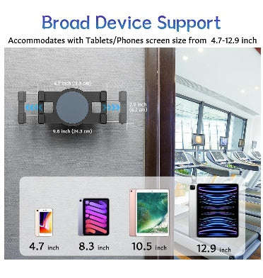 UNIVERSAL 360° ROTATING TABLET WALL MOUNT