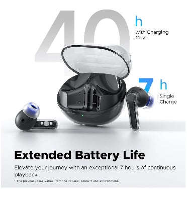 SOUNDPEATS CLEAR WIRELESS IN-EAR EARBUDS CLEAR