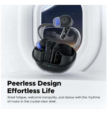 SOUNDPEATS CLEAR WIRELESS IN-EAR EARBUDS CLEAR