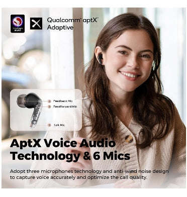 SOUNDPEATS AIR4 PRO WIRELESS IN-EAR EARBUDS BLACK