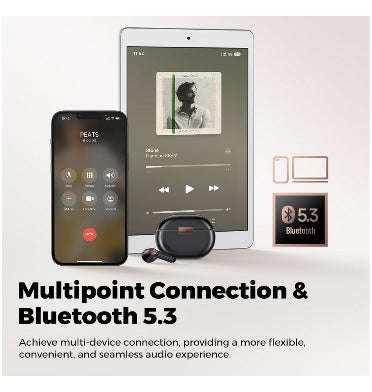 SOUNDPEATS AIR4 PRO WIRELESS IN-EAR EARBUDS BLACK