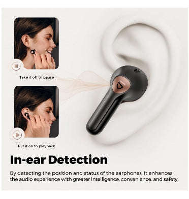 SOUNDPEATS AIR4 PRO WIRELESS IN-EAR EARBUDS BLACK