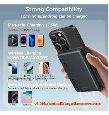 LUCKYDUO MAGSAFE 10000MAH 20W PD WIRELESS MAGNETIC POWERBANK
