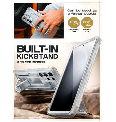 SAMSUNG GALAXY S24 ULTRA FULL BODY RUGGED PROTECTIVE CASE ICE CLEAR | SUPCASE