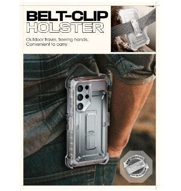 SAMSUNG GALAXY S24 ULTRA FULL BODY RUGGED PROTECTIVE CASE ICE CLEAR | SUPCASE