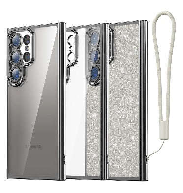 SAMSUNG GALAXY S24 ULTRA PREMIUM CANDY SERIES CASE CLEAR/GLITTER | MEIFIGNO