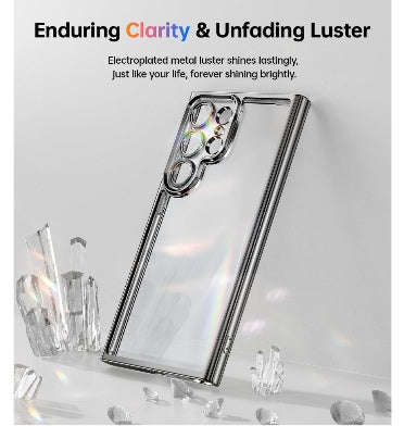 SAMSUNG GALAXY S24 ULTRA PREMIUM CANDY SERIES CASE CLEAR/GLITTER | MEIFIGNO