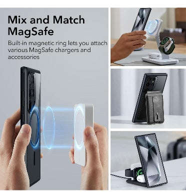 SAMSUNG GALAXY S24 ULTRA PREMIUM MAGSAFE CASE CLEAR BLACK | ESR