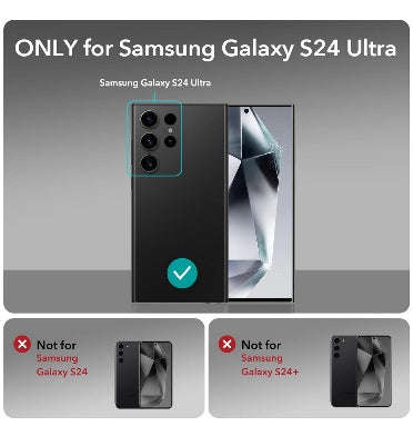 SAMSUNG GALAXY S24 ULTRA PREMIUM MAGSAFE CASE CLEAR BLACK | ESR