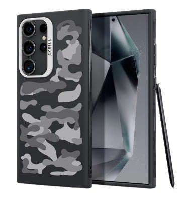 SAMSUNG GALAXY S24 ULTRA PREMIUM PROTECTIVE CASE DUSK MILITARY CAMO | CYRILL