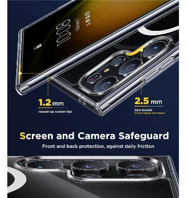 SAMSUNG GALAXY S24 ULTRA PREMIUM SLIM MAGSAFE CASE CRYSTAL CLEAR | HUMIXX