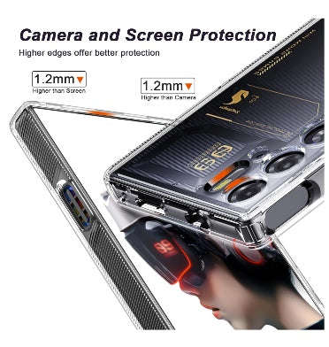 NUBIA RED MAGIC 9 PRO HYBRID BUMPER CASE CLEAR | FOLUU
