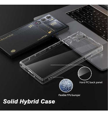 NUBIA RED MAGIC 9 PRO HYBRID BUMPER CASE CLEAR | FOLUU