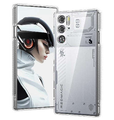 NUBIA RED MAGIC 9 PRO HYBRID BUMPER CASE CLEAR | FOLUU