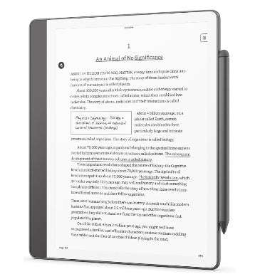 AMAZON KINDLE SCRIBE 10.2" 64GB WITH PREMIUM PEN BLACK (2024)