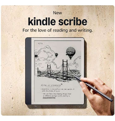 AMAZON KINDLE SCRIBE 10.2" 64GB WITH PREMIUM PEN BLACK (2024)