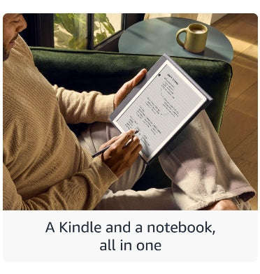 AMAZON KINDLE SCRIBE 10.2" 64GB WITH PREMIUM PEN BLACK (2024)