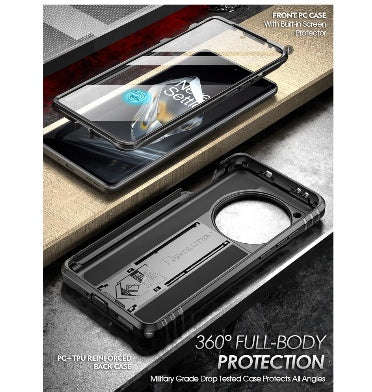 ONEPLUS 12 PREMIUM FULL BODY RUGGED POETIC REVOLUTION CASE BLACK | POETIC