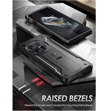 ONEPLUS 12 PREMIUM FULL BODY RUGGED POETIC REVOLUTION CASE BLACK | POETIC