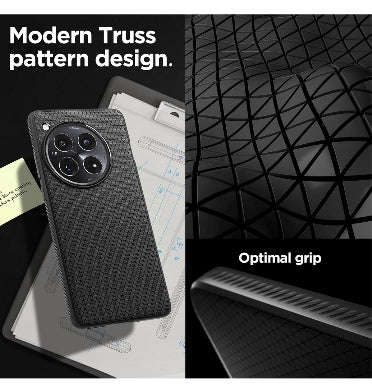 ONEPLUS 12 PREMIUM SLIM LIQUID AIR CASE BLACK | SPIGEN