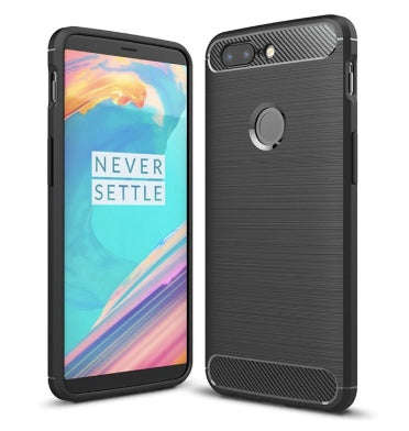 ONEPLUS 5T PREMIUM CARBON FIBRE TEXTURED CASE BLACK | CRUZERLITE