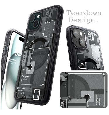 IPHONE 15 PREMIUM ULTRA HYBRID MAGFIT CASE ZERO ONE | SPIGEN