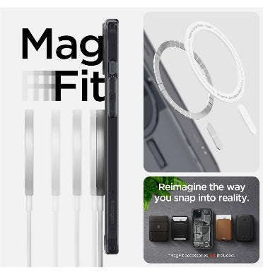IPHONE 15 PREMIUM ULTRA HYBRID MAGFIT CASE ZERO ONE | SPIGEN