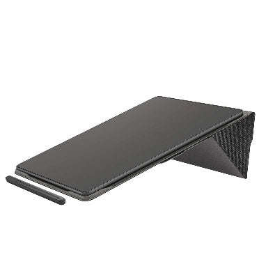 AMAZON KINDLE SCRIBE 10.2" (2024) PREMIUM FABRIC FOLIO COVER WITH MAGNETIC ATTACH & PEN HOLDER BLACK