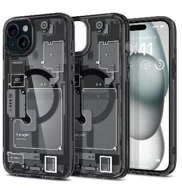 IPHONE 15 PLUS PREMIUM ULTRA HYBRID MAGFIT CASE ZERO ONE | SPIGEN