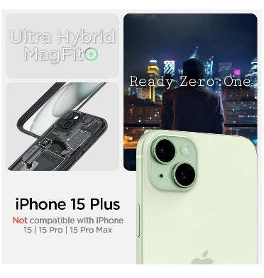 IPHONE 15 PLUS PREMIUM ULTRA HYBRID MAGFIT CASE ZERO ONE | SPIGEN
