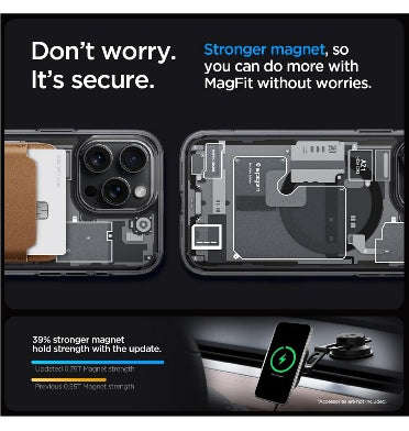 IPHONE 15 PRO PREMIUM ULTRA HYBRID MAGFIT CASE ZERO ONE | SPIGEN