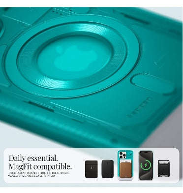 IPHONE 15 PRO MAX PREMIUM CLASSIC C1 MAGFIT CASE BONDI BLUE | SPIGEN