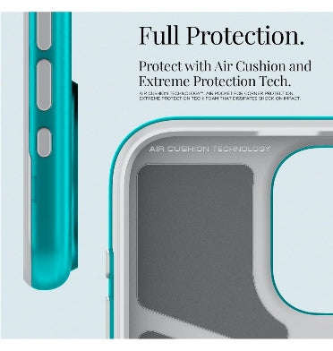 IPHONE 15 PRO MAX PREMIUM CLASSIC C1 MAGFIT CASE BONDI BLUE | SPIGEN