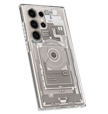 SAMSUNG GALAXY S24 ULTRA PREMIUM ULTRA HYBRID CASE ZERO ONE NATURAL TITANIUM | SPIGEN
