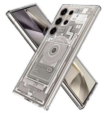 SAMSUNG GALAXY S24 ULTRA PREMIUM ULTRA HYBRID CASE ZERO ONE NATURAL TITANIUM | SPIGEN