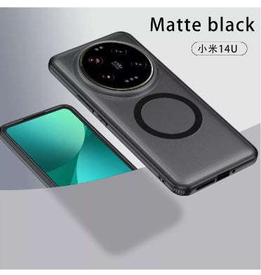 XIAOMI 14 ULTRA SLIM PROTECTIVE MAGSAFE CASE TRANSLUCENT BLACK