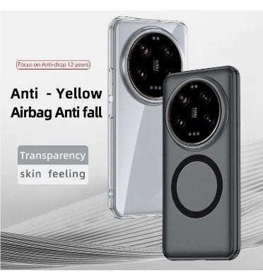 XIAOMI 14 ULTRA SLIM PROTECTIVE MAGSAFE CASE TRANSLUCENT BLACK