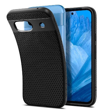 GOOGLE PIXEL 8A PREMIUM SLIM LIQUID AIR CASE BLACK | SPIGEN