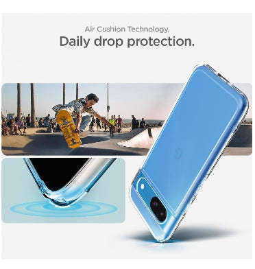 GOOGLE PIXEL 8A PREMIUM SLIM ULTRA HYBRID CASE CLEAR | SPIGEN