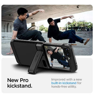 SAMSUNG GALAXY Z FLIP 6 PREMIUM TOUGH ARMOR PRO CASE BLACK | SPIGEN
