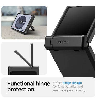 SAMSUNG GALAXY Z FLIP 6 PREMIUM TOUGH ARMOR PRO CASE BLACK | SPIGEN