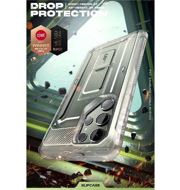 SAMSUNG GALAXY S23 ULTRA FULL BODY RUGGED PROTECTIVE CASE ICE CLEAR | SUPCASE