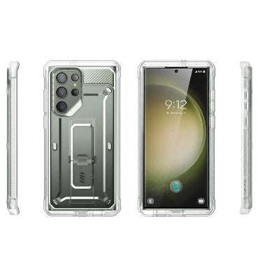 SAMSUNG GALAXY S23 ULTRA FULL BODY RUGGED PROTECTIVE CASE ICE CLEAR | SUPCASE