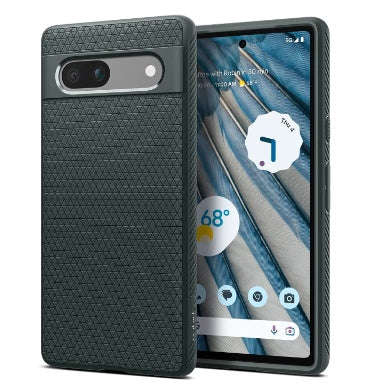 GOOGLE PIXEL 7A PREMIUM SLIM LIQUID AIR CASE ABYSS GREEN | SPIGEN