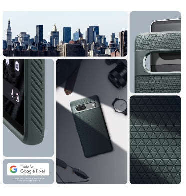 GOOGLE PIXEL 7A PREMIUM SLIM LIQUID AIR CASE ABYSS GREEN | SPIGEN