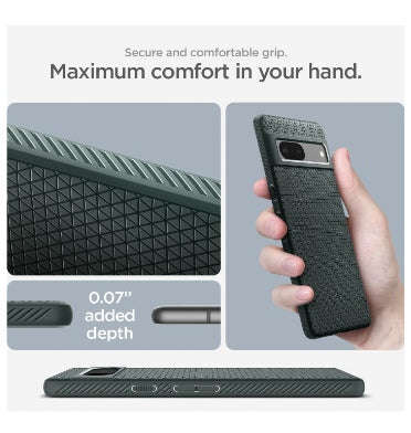 GOOGLE PIXEL 7A PREMIUM SLIM LIQUID AIR CASE ABYSS GREEN | SPIGEN