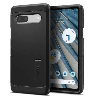 GOOGLE PIXEL 7A PREMIUM TOUGH ARMOR CASE BLACK | SPIGEN