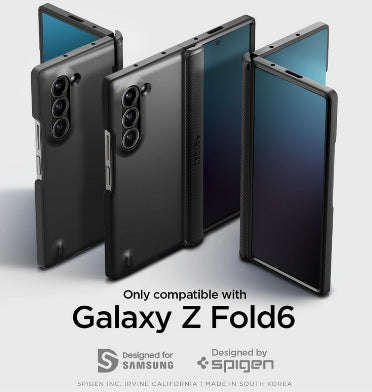SAMSUNG GALAXY Z FOLD 6 PREMIUM SLIM ARMOR PRO CASE BLACK | SPIGEN