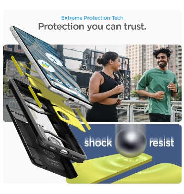 GOOGLE PIXEL 7A PREMIUM TOUGH ARMOR CASE BLACK | SPIGEN