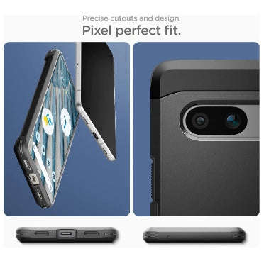 GOOGLE PIXEL 7A PREMIUM TOUGH ARMOR CASE BLACK | SPIGEN